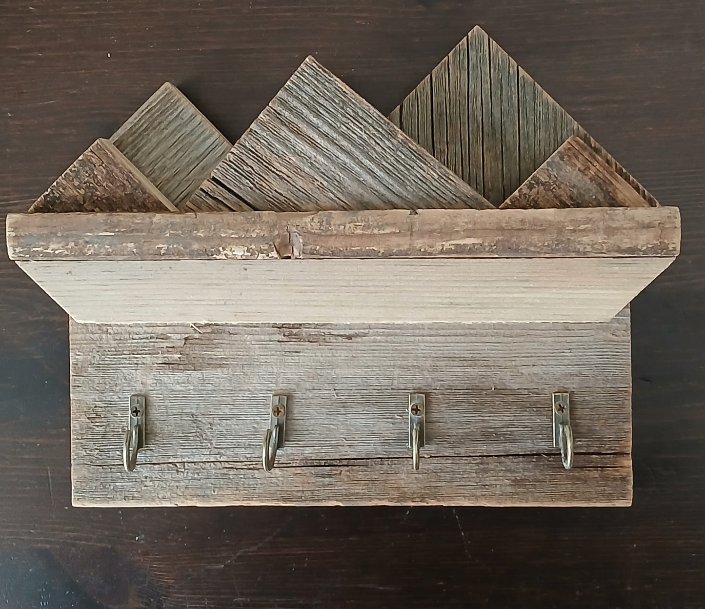 Rustic Mountain Key Holder