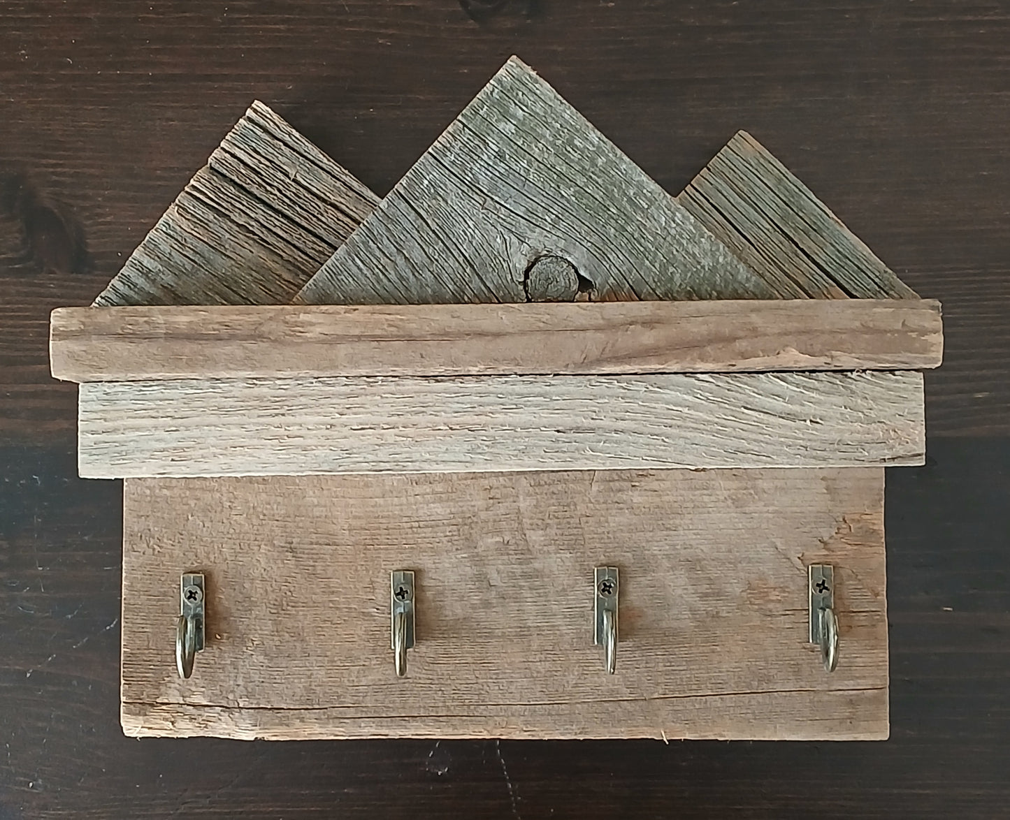 Rustic Mountain Key Holder