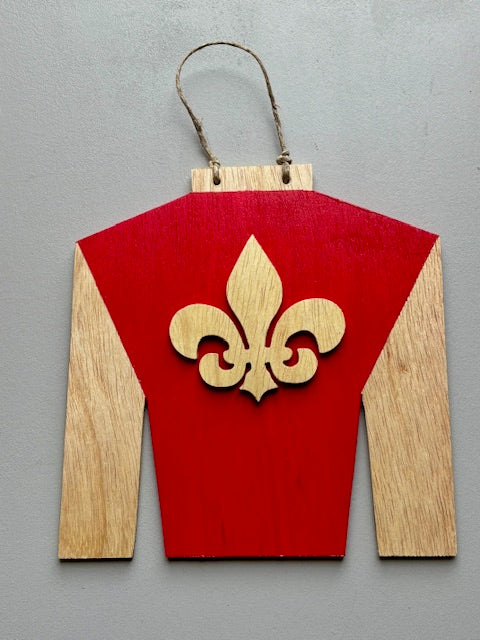 Mini Fleur de Lis Jockey Silks