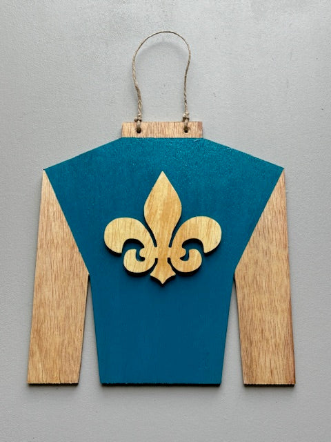 Mini Fleur de Lis Jockey Silks
