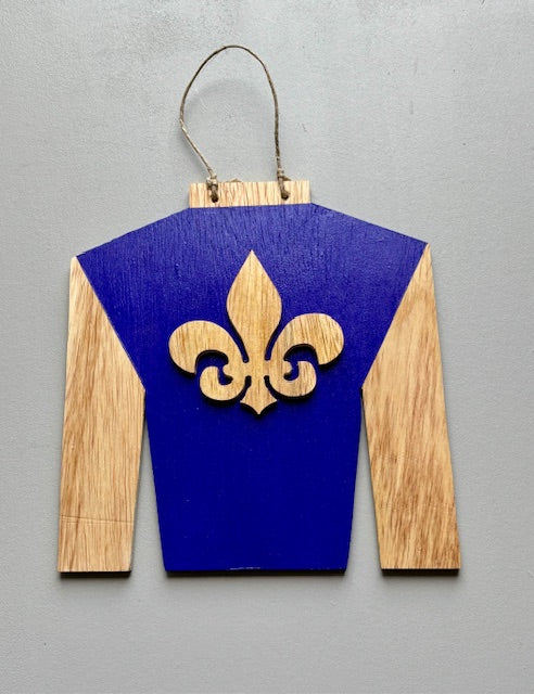 Mini Fleur de Lis Jockey Silks