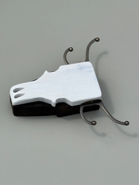 Bull Skull Rack
