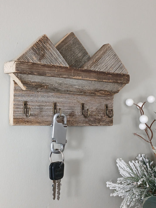 Rustic Mountain Key Holder