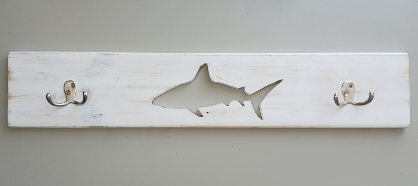 Silhouette Shark Rack